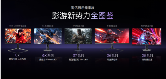 RGB-Mini LED领衔，海信四款旗舰显示器重磅发布 