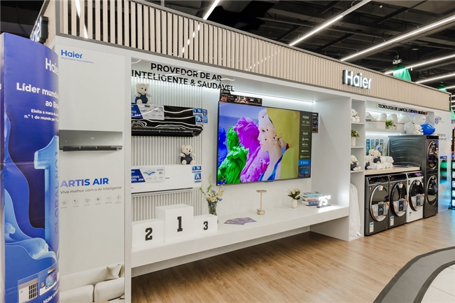 把AI舒适新生活带向全球！海尔大暖通AI智慧新品登陆巴西 