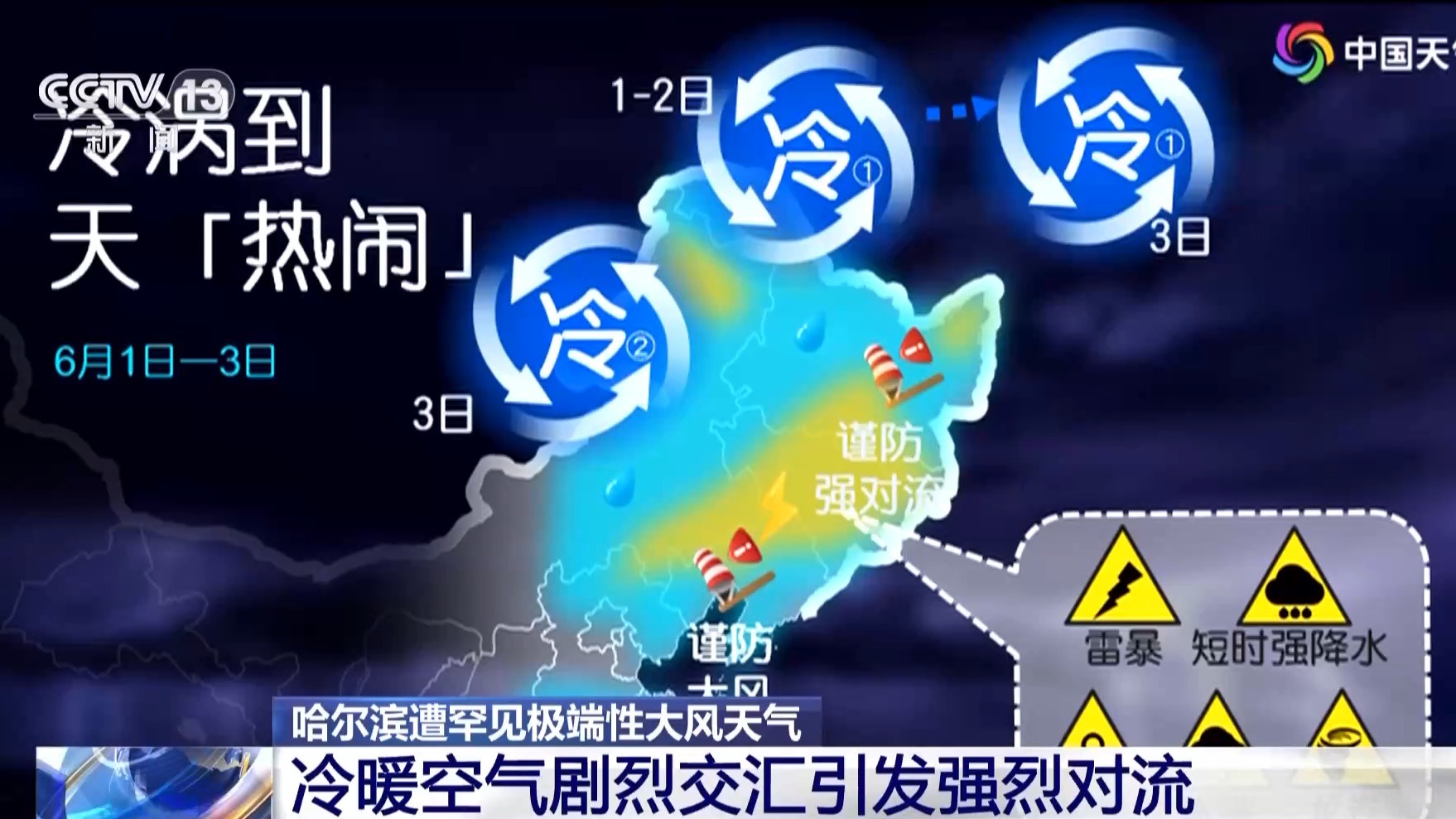 为什么东北的风会这么强？冷暖空气剧烈交汇引发强烈对流