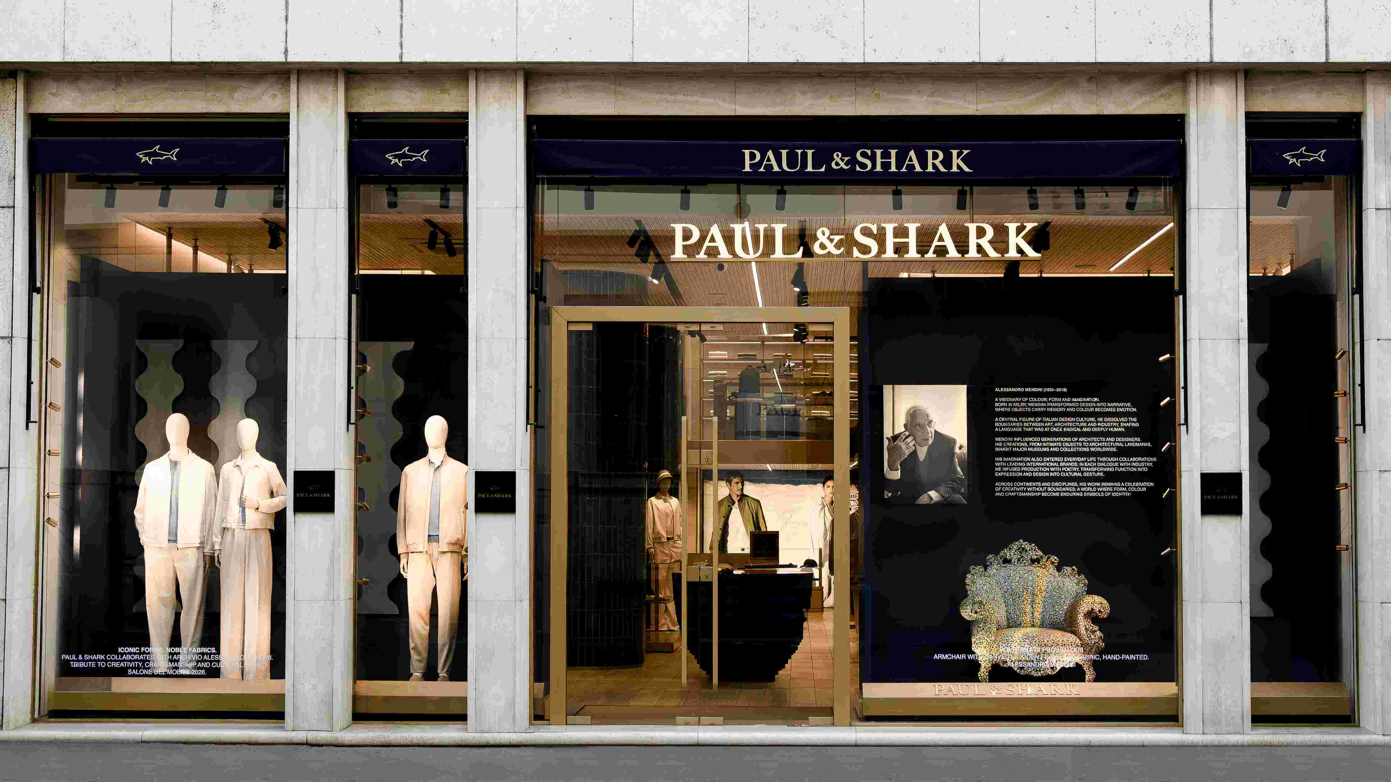 2026米兰设计周 : Paul & Shark携手Alessandro Mendini档案馆