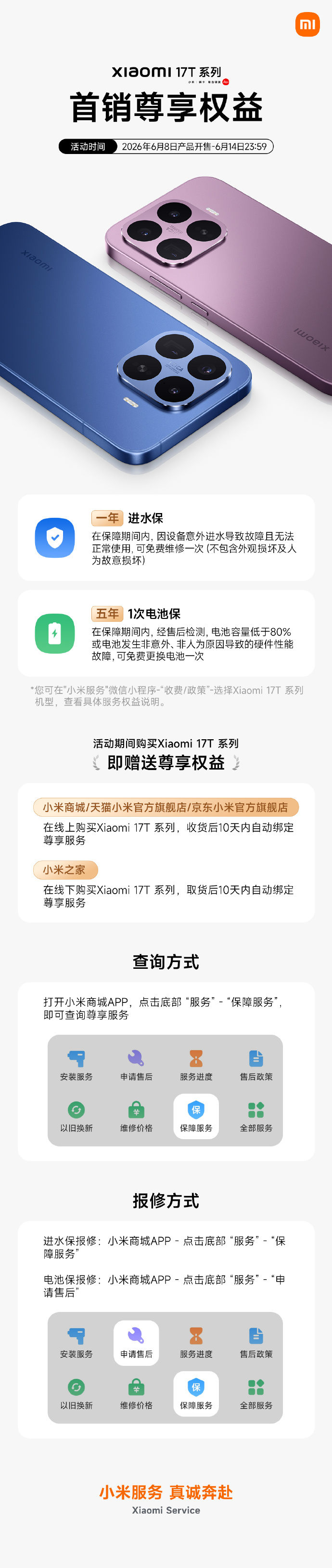 限时福利拉满！小米17T系列首销专属尊享权益详解 