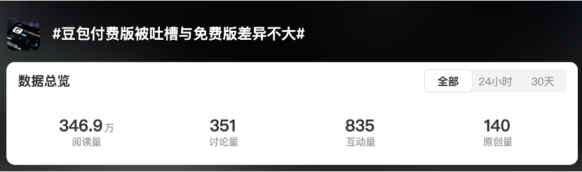 豆包付费版被吐槽与免费版差异不大 客服回应