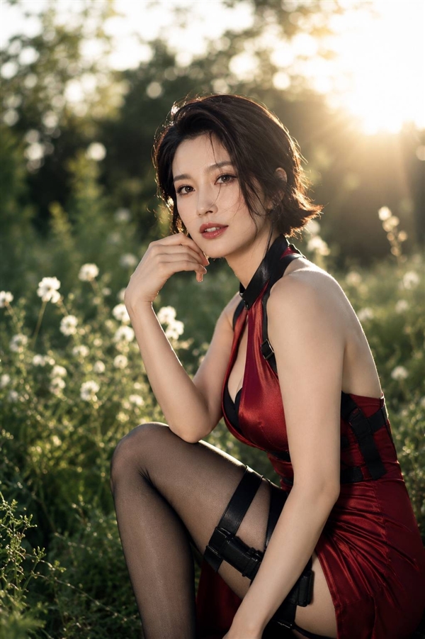 天选艾达王！李冰冰短发造型太飒 大长腿小蛮腰