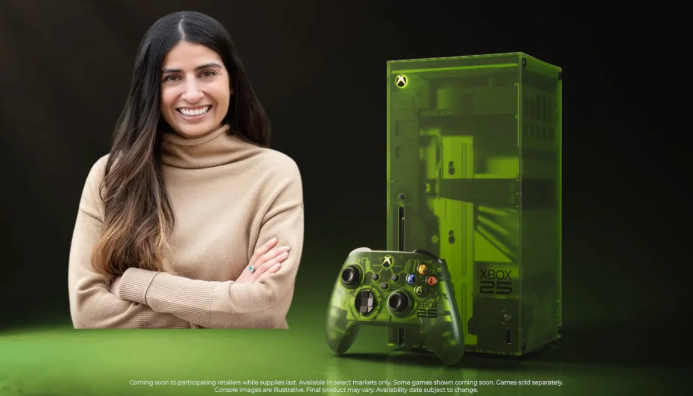 微软 Xbox 新 CEO 夏尔马宠粉：向发布会现场观众赠送 25 周年限定版 Series X 主机 
