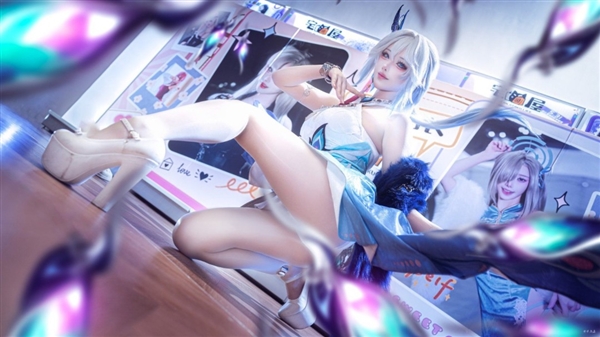 韩援Yasal小姐姐Cos厄运小姐美图 身材完美还原