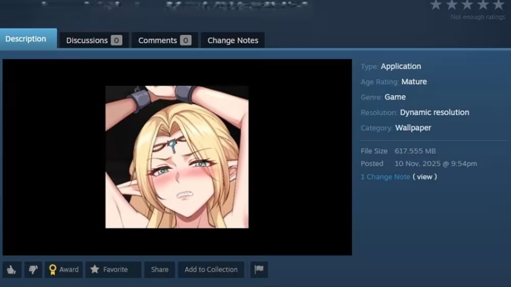 Steam 壁纸引擎被黑客利用,“带毒壁纸”可窃取玩家账号