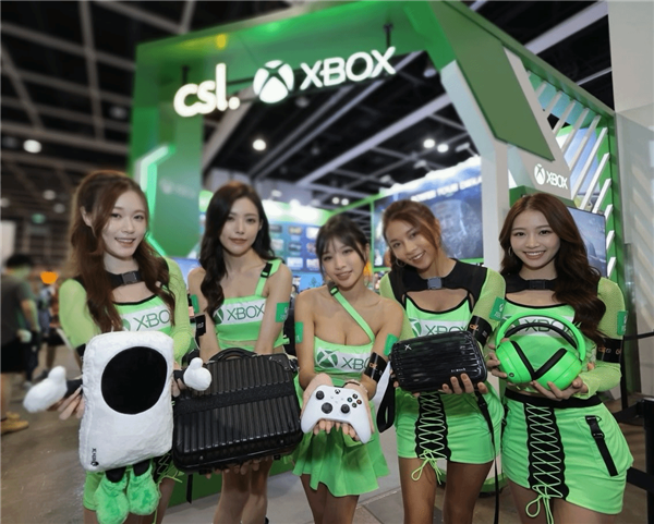 中国香港Xbox全是美女模特站台 欧美玩家：羡慕了！ 