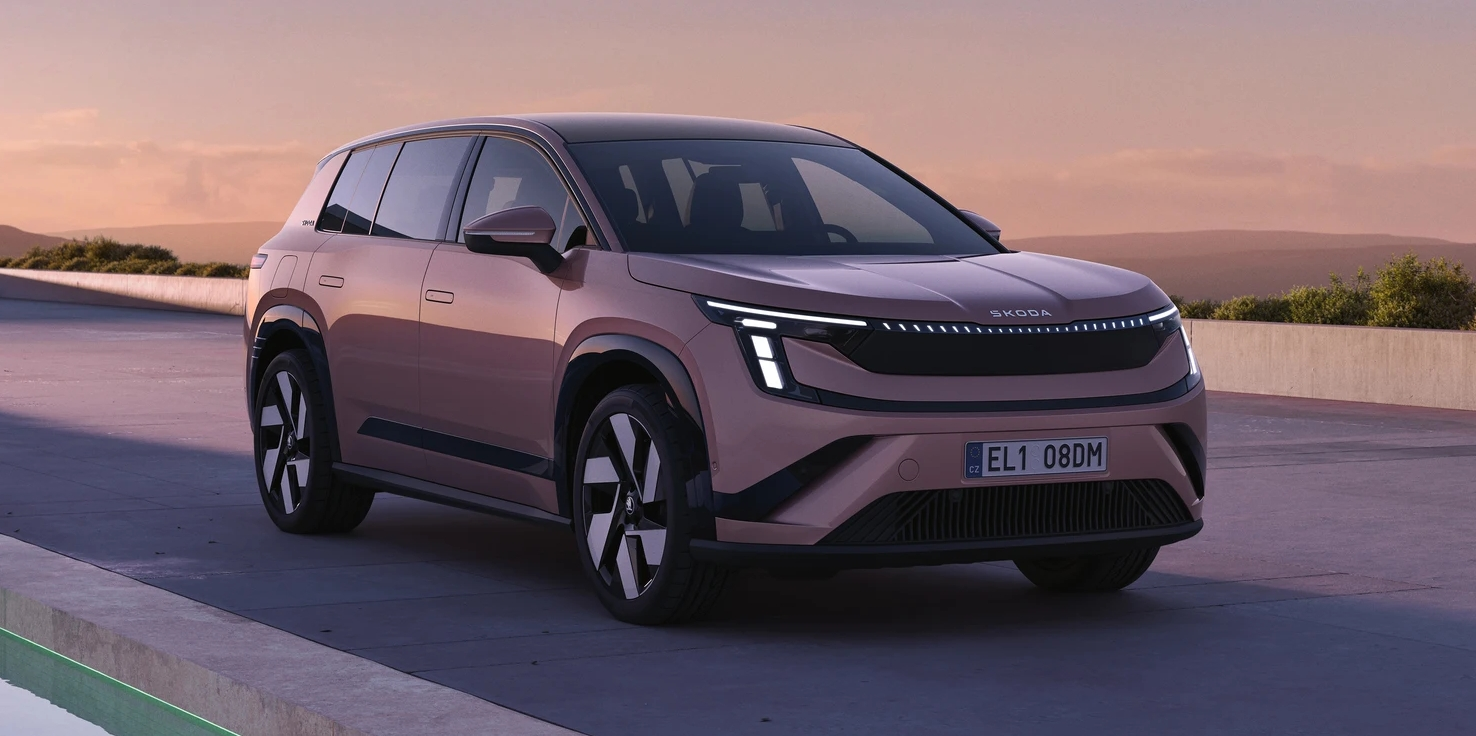 斯柯达正式发布旗舰纯电三排座SUV Peaq，起售价49,900欧元