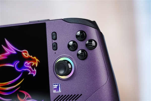 英特尔锐炫G3 Extreme加持!微星CLAW 8 EX AI+掌机2026图赏
