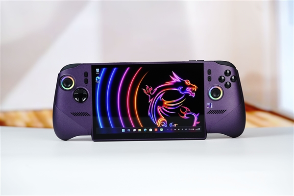 英特尔锐炫G3 Extreme加持!微星CLAW 8 EX AI+掌机2026图赏