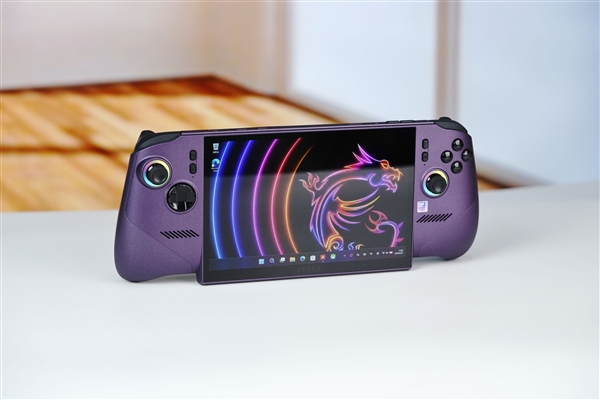 英特尔锐炫G3 Extreme加持!微星CLAW 8 EX AI+掌机2026图赏