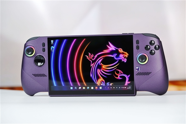 英特尔锐炫G3 Extreme加持!微星CLAW 8 EX AI+掌机2026图赏