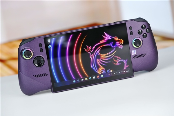 英特尔锐炫G3 Extreme加持!微星CLAW 8 EX AI+掌机2026图赏