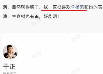 杨紫和于正的瓜,炸了! 杨紫和于正的瓜,炸了!