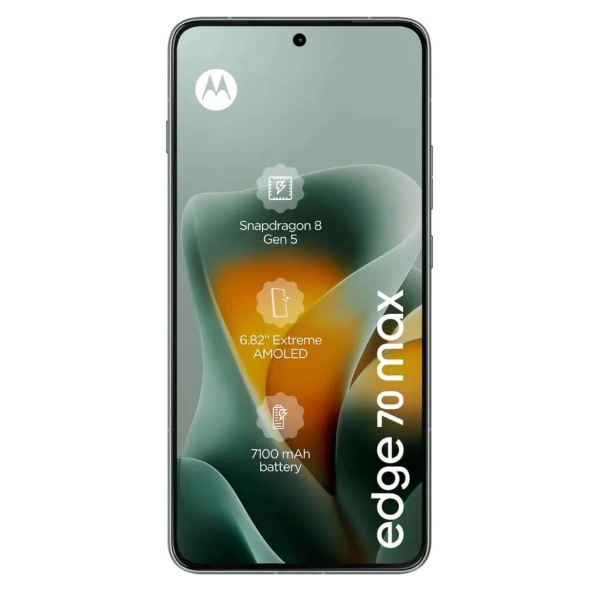 摩托罗拉Edge 70 Max渲染图曝光：延续家族式设计风格