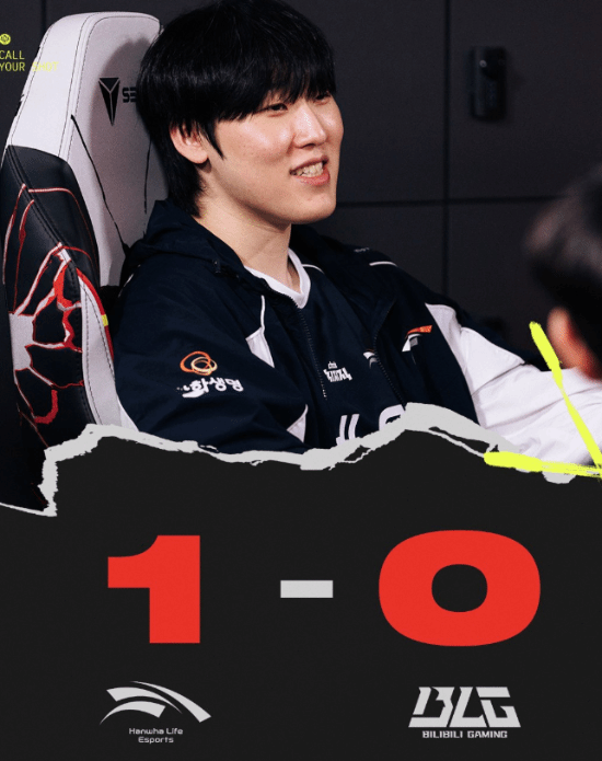  HLE领先BLG先拿赛点，拉扯43分钟！