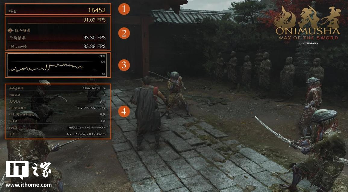 卡普空《鬼武者:剑之道》PC 性能测试工具上线,游戏 9 月 4 日发售