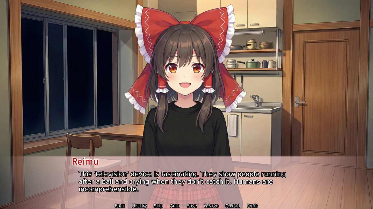 东方 Project 同人视觉小说《东方:超越幻想乡》上架 Steam,35.7 元 游戏截图
