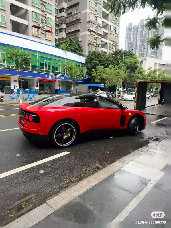 法拉利Luce已在国内“上路” 其外观设计曾引巨大争议