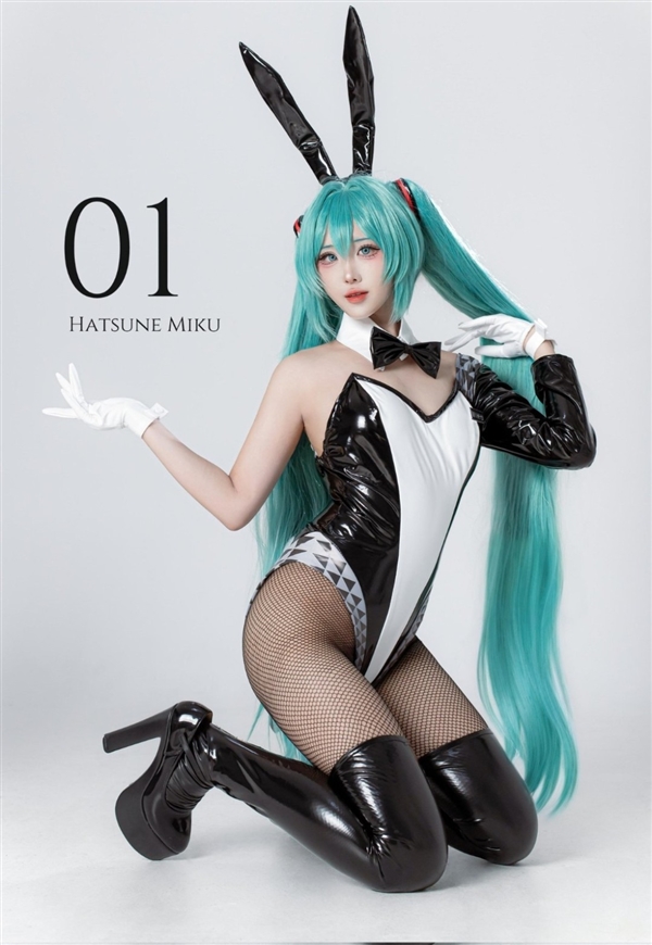 韩国美女Cos初音小姐姐美图 活泼可爱惹人注目