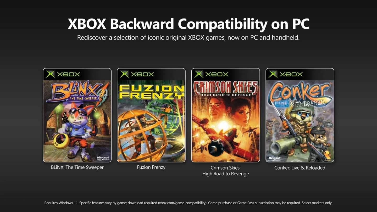 4 款初代 Xbox 作品登陆 PC，暗示 Xbox 360 游戏移植 PC 技术可行 