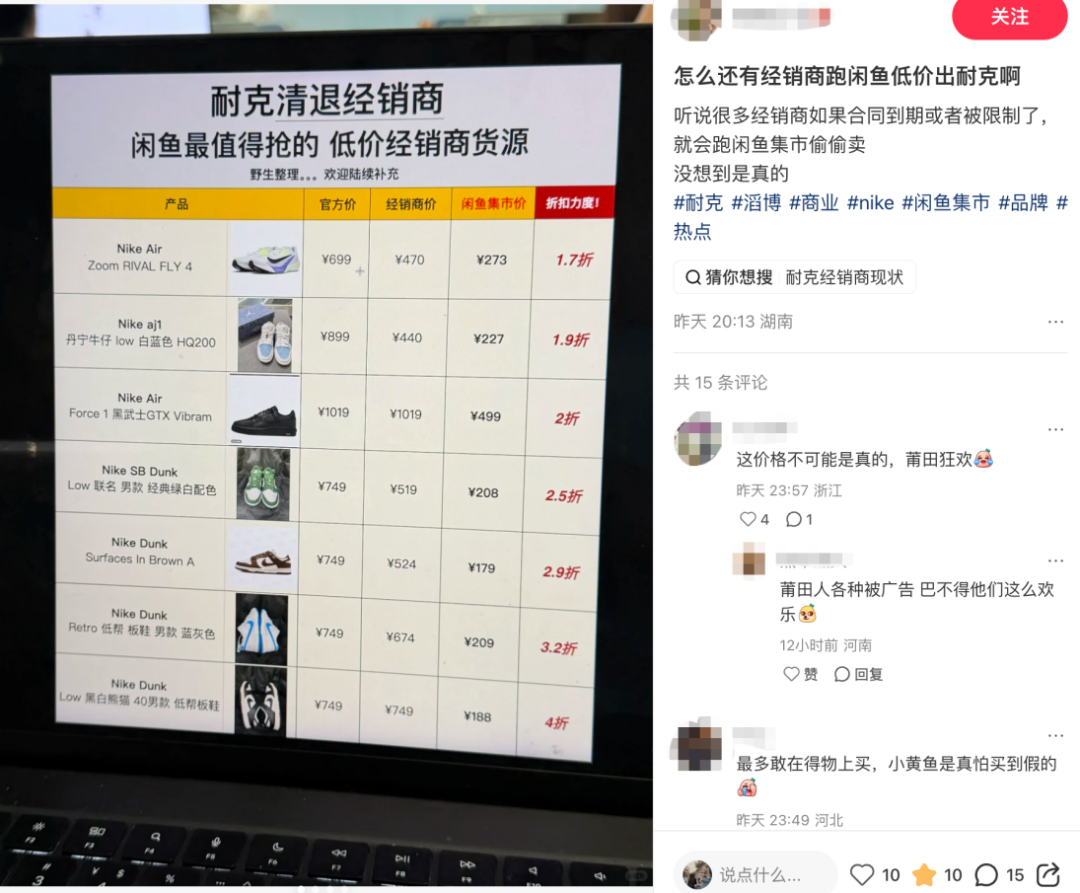 耐克默许，滔搏并无线上经销权？ 