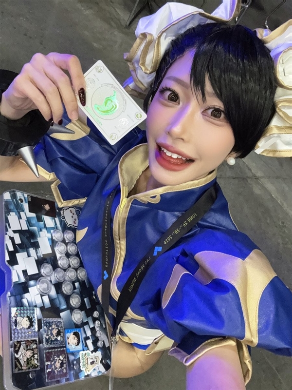 日本小姐姐西井綾音Cos春丽美图 身材太犯规了!